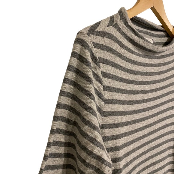 (Sold)Lou & Grey @ LOFT Cotton SS Striped Sweater Dress, Women's Lg - Picture 6 of 10